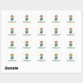 Sticker Rond Vraiment ? (Feuille)