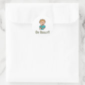 Sticker Rond Vraiment ? (Sac)