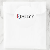 STICKER ROND VRAIMENT ROMNEY - .PNG (Sac)