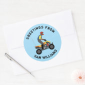 STICKER ROND VTT (Enveloppe)
