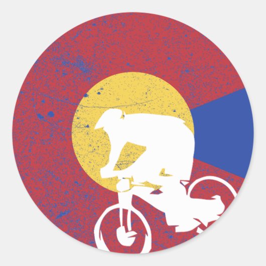 Sticker Rond VTT Colorado (Devant)