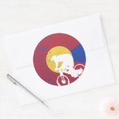 Sticker Rond VTT Colorado (Enveloppe)