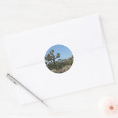 Sticker Rond Vue Arborescence Joshua (Enveloppe)