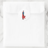 Sticker Rond Vue Profil (Sac)