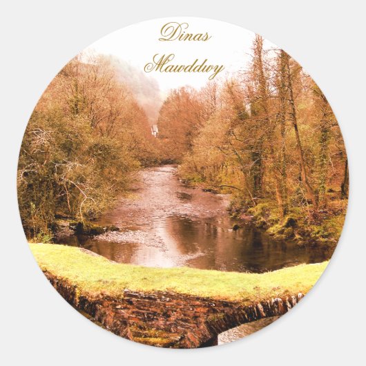 STICKER ROND VUES DES ALLES (Devant)