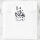Sticker Rond Vulcain (Sac)