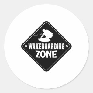 Sticker Rond Wakeboard Zone Wakeboard Wakeboard Wakeboard Wakeb