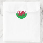 STICKER ROND WALES (Sac)