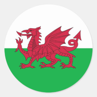 STICKER ROND WALES