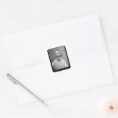 Sticker Rond Walt Whitman Joy With You Love Citer des Mugs Tee  (Enveloppe)