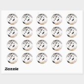 Sticker Rond Walter & The Crows (Feuille)