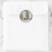 Sticker Rond Washington Arch, Spring de Frederick Childe Hassam (Sac)