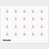 Sticker Rond Washington Dc Pride 20253 (Feuille)