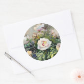 Sticker Rond Watercolor Painting (Enveloppe)
