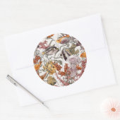 Sticker Rond Watercolor Sea Life (Enveloppe)