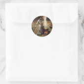 Sticker Rond Waterhouse La Plaque Magique Cercle (Sac)