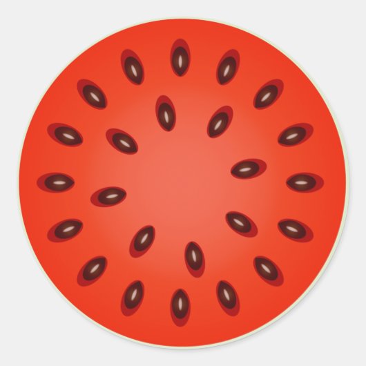 STICKER ROND WATERMELON DIMENSIONNÉ (Devant)