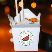 Sticker Rond Watermelon I Hope Vous pouvez profiter du Ramadan