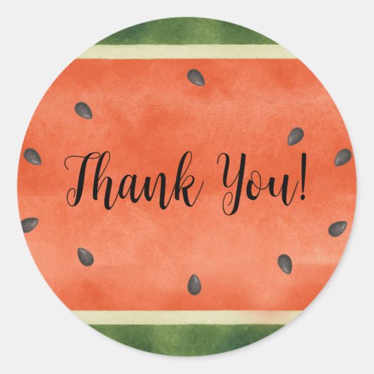 Sticker Rond Watermelon N'importe comment vous le découpez Fête (Devant)