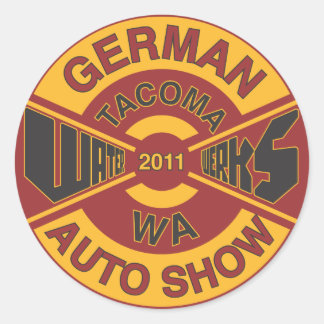 Sticker Rond WaterWerks 2011