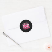 Sticker Rond We’re A Perfect Match Love Puzzle Funny Valentines (Enveloppe)