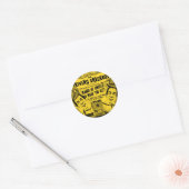 Sticker Rond Weasley et Produits Weasley (Enveloppe)