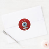 Sticker Rond Webcam Puppyeye (Enveloppe)