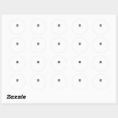 Sticker Rond Weed Panda Ours ne se soucient pas mignon Cannabis (Feuille)