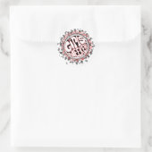 Sticker Rond Week-end Filles Sauvages (Sac)