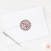 Sticker Rond Week-end Filles Sauvages (Enveloppe)