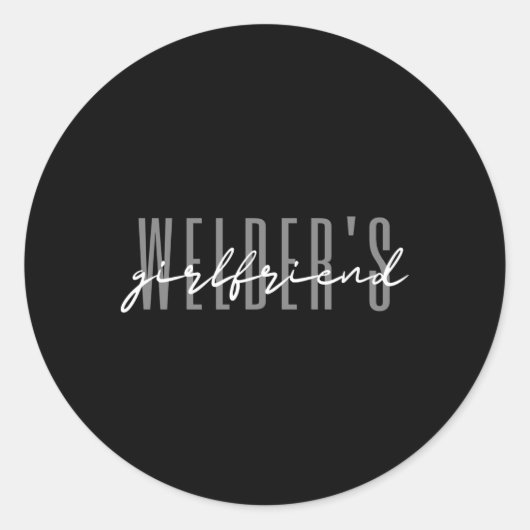Sticker Rond Welderâ€™S Welderâ€™S (Devant)