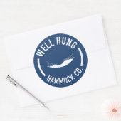 Sticker Rond Well Hung Hammock Company (Enveloppe)