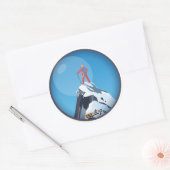 Sticker Rond Weplay Props Series 1 - Big Effort (Enveloppe)