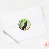 Sticker Rond Werewolf Howl (Enveloppe)