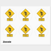 Sticker Rond Werewolf XING (Feuille)