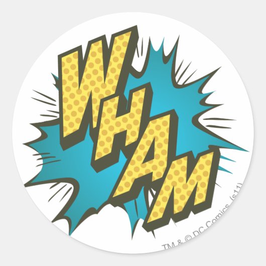 STICKER ROND WHAM 2 (Devant)