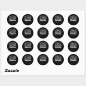 Sticker Rond What 75 Balls Keep (Feuille)