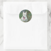 Sticker Rond Wheaton Scottish Terrier (Sac)