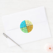 Sticker Rond Wheel (Enveloppe)