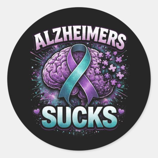 Sticker Rond When Memories Fade (Devant)