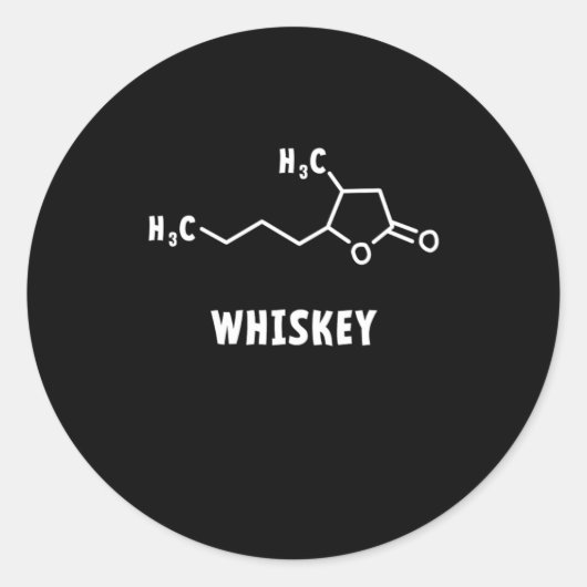 Sticker Rond Whiskey (Devant)