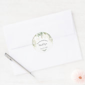 Sticker Rond Whispers of Nature : Botanical Bliss Fête des mari (Enveloppe)