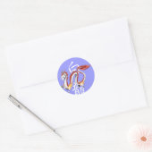 Sticker Rond White Dragon -Sticker- (Enveloppe)