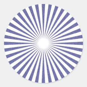 Sticker Rond White Target -