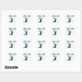 Sticker Rond Whiz Kid (Feuille)