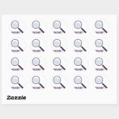 Sticker Rond Whodunit (Feuille)