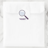 Sticker Rond Whodunit (Sac)