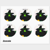 STICKER ROND WICKED MELTING WITCH (Feuille)