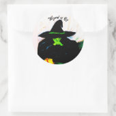 STICKER ROND WICKED MELTING WITCH (Sac)