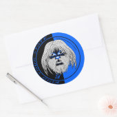 Sticker Rond Wicked Yeti (Enveloppe)